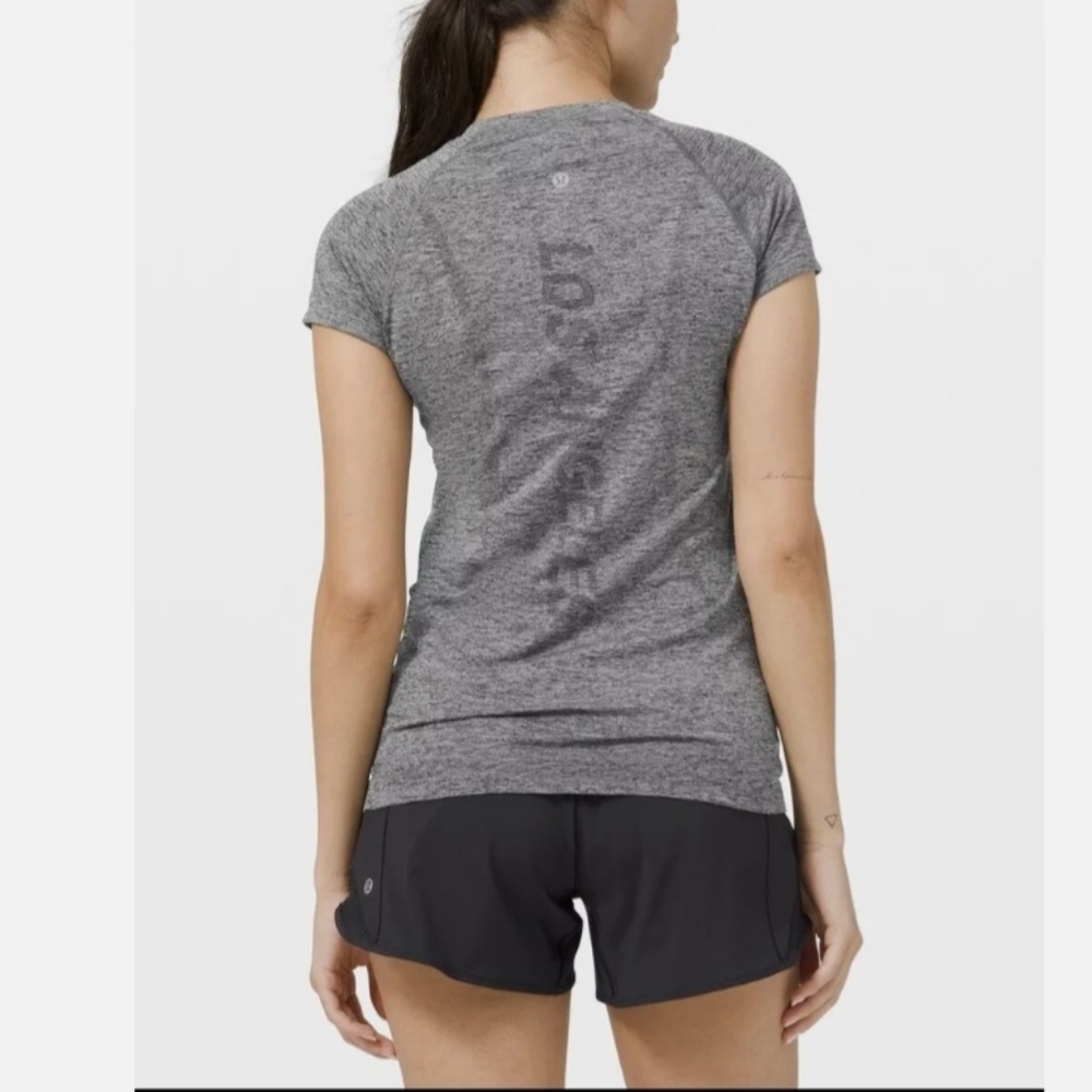 New Rare Lululemon Short Sleeve Swiftly Tech 2.0 Los Angeles Size 12